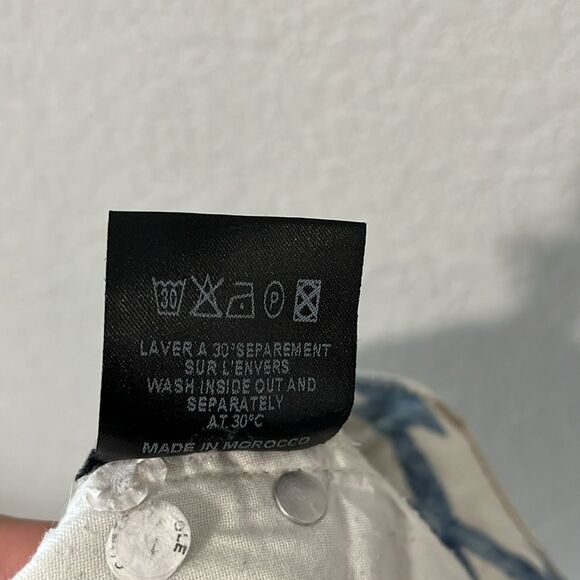 ISABEL MARANT ETOILE, Ikat Nessa Printed Cropped Jeans, Size 38 (US, Size 6) - Picture 10 of 10